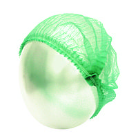 Одноразовая шапочка зеленая, 100 шт