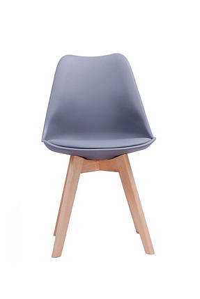 Стілець KRUZ бук/сірий, фото 1