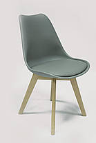 Стілець KRUZ бук/сірий, фото 2