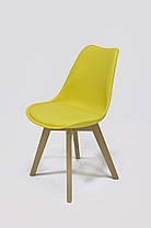 Стілець KRUZ бук/жовтий, фото 2