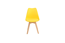 Стілець KRUZ бук/жовтий, фото 4