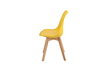 Стілець KRUZ бук/жовтий, фото 5