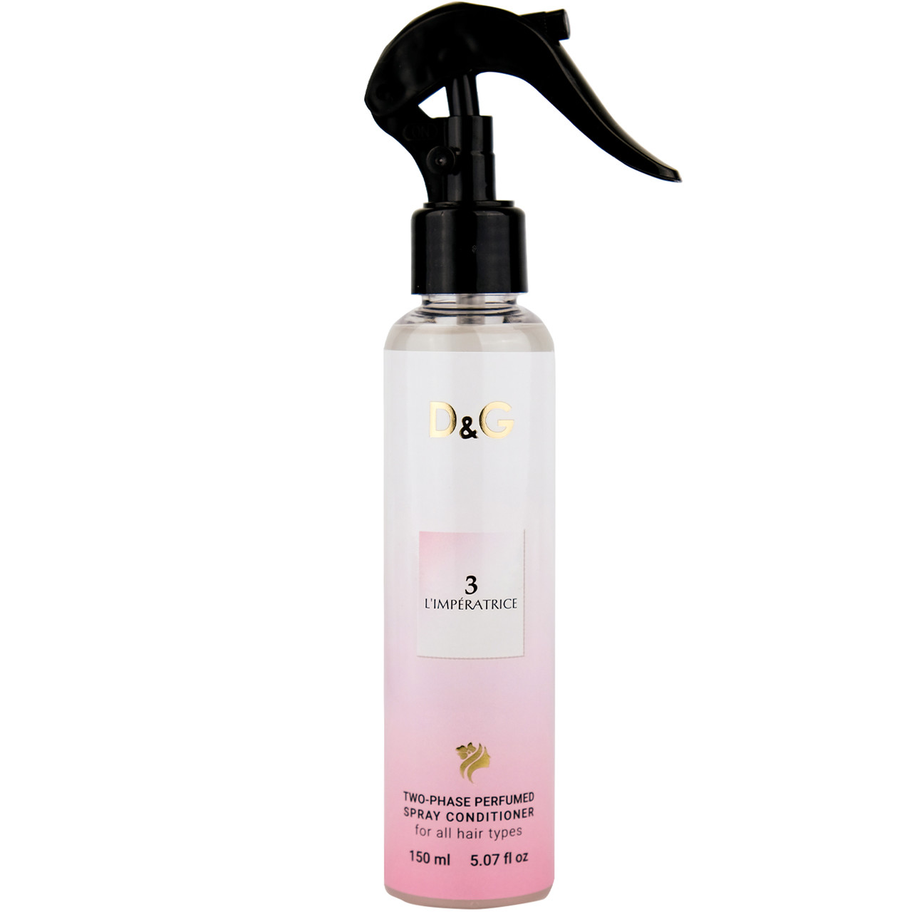 Двофазний парфумований спрей-кондиціонер для волосся DG 3 LImperatrice Brand Collection 150 мл