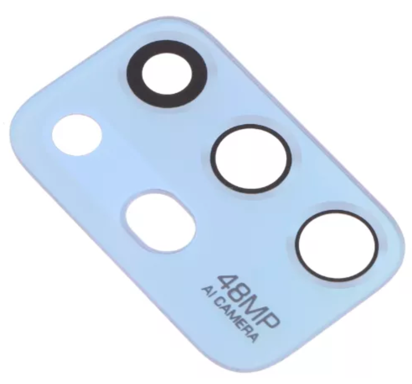 Скло камери для Motorola XT2128 Moto G20, блакитне, Breeze Blue, без рамки, фото 1