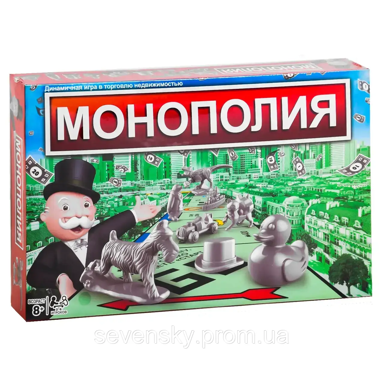 Настольная игра классическая Монополия - фото 1 - id-p1972375081