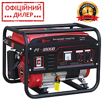 Бензиновый генератор на 3 кВт EDON PT-3800D ручной стартер Бензогенератор для дома и дачи