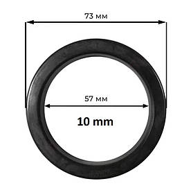 Кільце FAEMA 73/57 10 mm. ущільнювальне для груп холдера кавомашини 58 діаметр