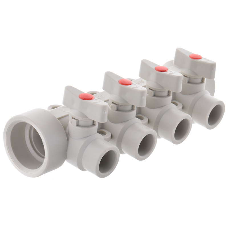 Колектор для водопроводу KOER 4 контури 40 мм/20 мм K0171.PRO KP0221, фото 1