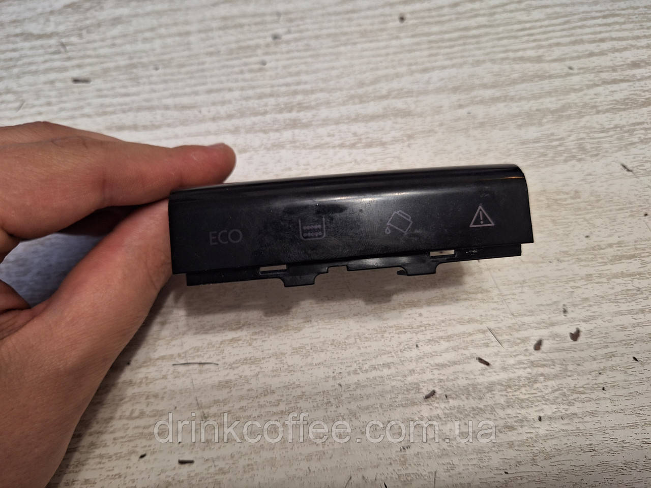 Передня кришка дисплея Скло для кавомашини DeLonghi ECAM 24.210.SB б/у, фото 1