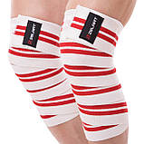 Еластичний бинт на коліно для присідань Zelart SB-167076 1 шт., фото 2