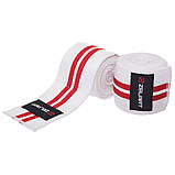 Еластичний бинт на коліно для присідань Zelart SB-167076 1 шт., фото 5