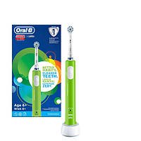 Електрична зубна щітка дитяча Oral-B D16.513.1 Junior Green для дітей 6+