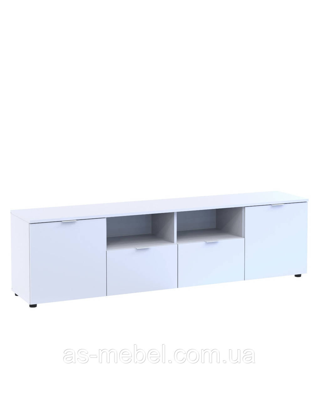 Тумба під ТВ Рон колір білий, фото 1