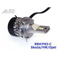 Лампы светодиодные ALed RR H7 6000K 28W RRH7M2-C Skoda/VW/Opel (2шт)