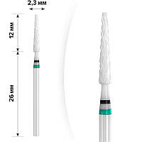 Керамическая фреза mART M-211 - Конус тонкий Green