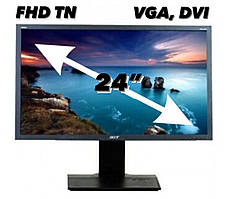 Монітор Acer 24" B243H / Full HD 1920x1080 TN / DVI VGA