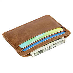 Кредитниця Primo Card Holder - Light Brown