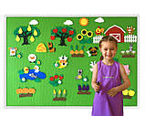 Розвивальний ігровий килимок Wonderwall® для іграшок на липучках, фото 4