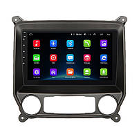 Штатна магнітола Lesko для Chevrolet Silverado III (K2XX) Рестайлінг 2015-2019г 10" 2/32Gb Wi-Fi GPS Base 5 шт., фото 2