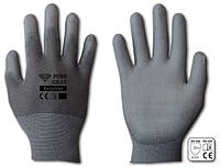 Перчатки защитные Bradas Pure Gray полиуретан размер 9 (RWPGY9)