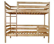 Двоярусне ліжко з ящиками Sportbaby лакова 80x190см (babyson 4)