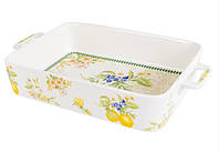 Блюдо з ручками Lefard Лімон 32,6x19x6см (924-749)