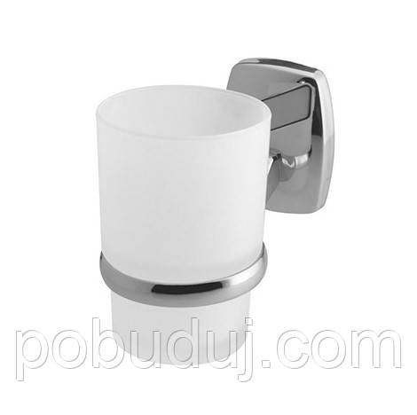 Стакан для зубних щіток Bisk Oregon скло (79707), фото 1