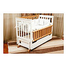 Ліжко з відкидною боковиною Гойдалка Alex бук-фарбоване 600x1200 (1B25-2,9-1,2 )