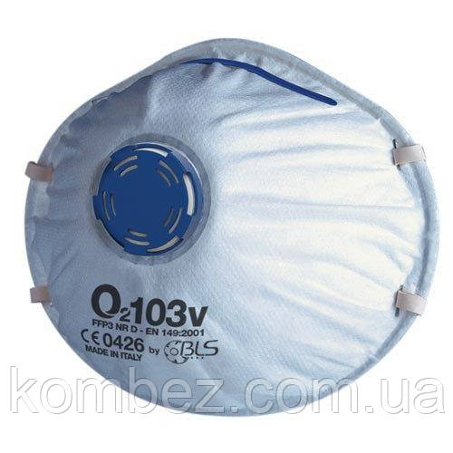 Респіратор з клапаном BLS FFP3 NR D 02 103V