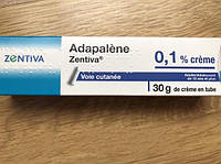 Adapalene 0.1% Zentiva creme (Адапален крем 0,1%) - 30 гр, лечение акне. Срок до 04.2025
