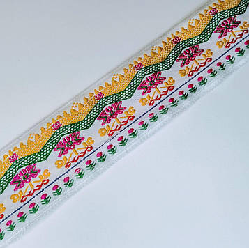Тасьма жакард 45мм з орнаментом