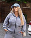 Жіночий теплий спортивний костюм на флісі батал новинка 2023, фото 4