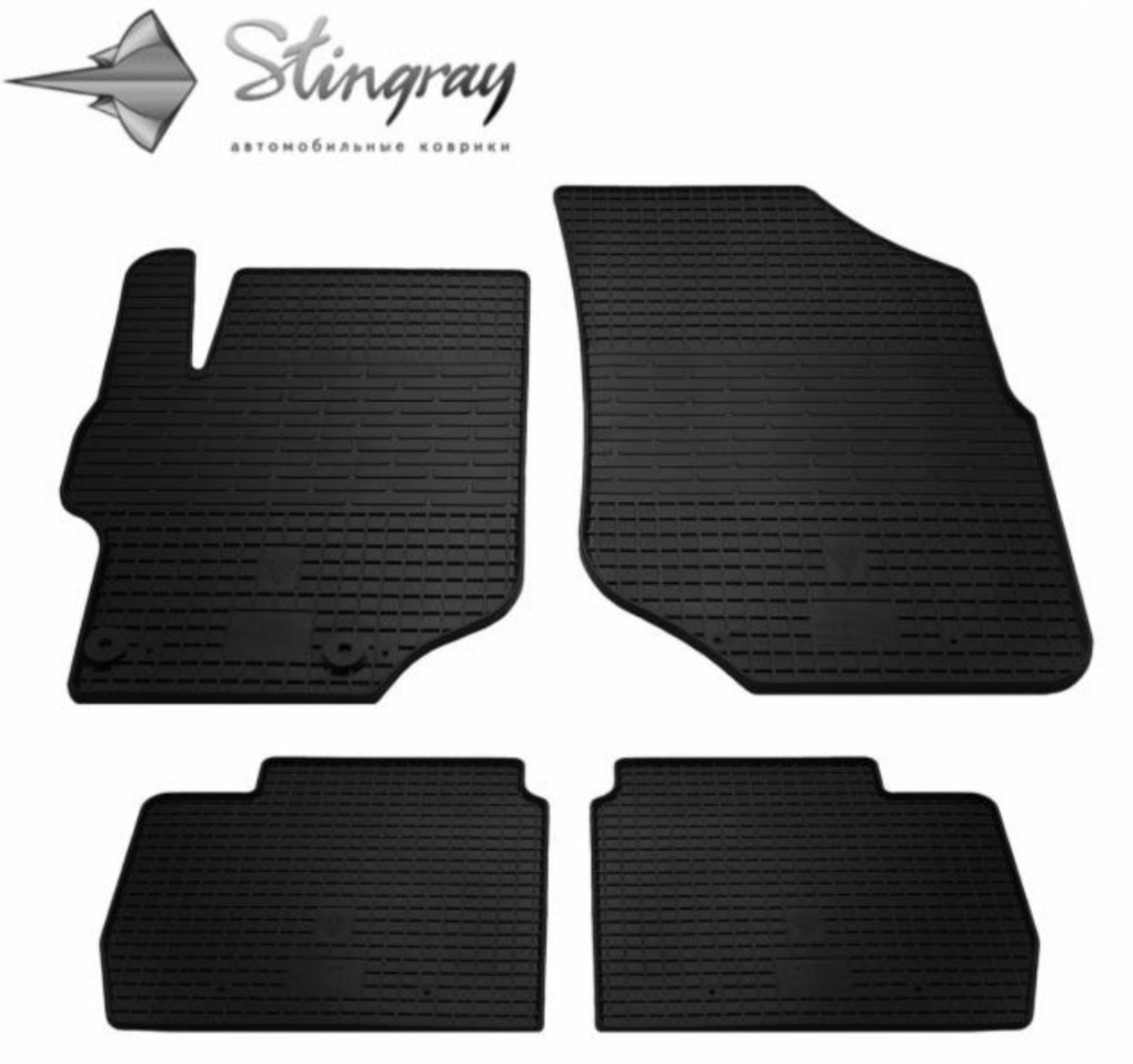 Килимки в салон автомобіля для Citroen C-Elysee 13-компонент Stingray