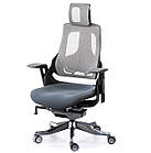 Офісне крісло Special4You Wau Slategrey Fabric, Snowy Network (E0796)