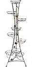 Підставка кована для квітів Slipo Вежа на 9 вазонів 166x50см (W-001)