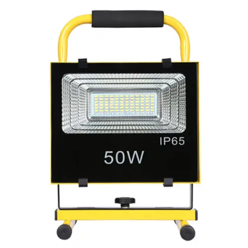 Прожектор акумуляторний світлодіодний (SMD), переносний, GY-KFL-B-50W, 3.2 V, 5000 mAh, IP65