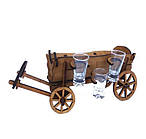 Міні-бар Slipo Фіра Нова зі стопками 13,5x35,5x19,5см (B-002)