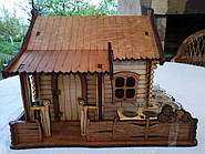 Міні-бар Slipo Хата зі стопками 24x32,5x25см (B-013)