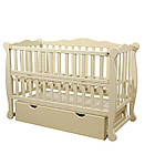 Ліжко з відкидною боковиною Гойдалка Natali бук-фарбоване 600x1200 (1В310-7-1,2,3)