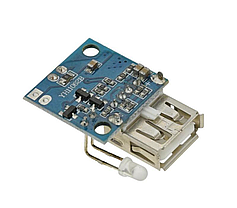 Стабілізатор / перетворювач підвищувальний USB DC-DC 2.6-5.5В - 5В, фото 4