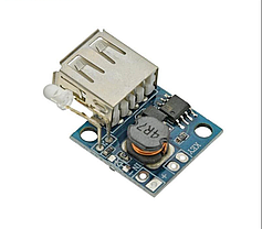 Стабілізатор / перетворювач підвищувальний USB DC-DC 2.6-5.5В - 5В, фото 5