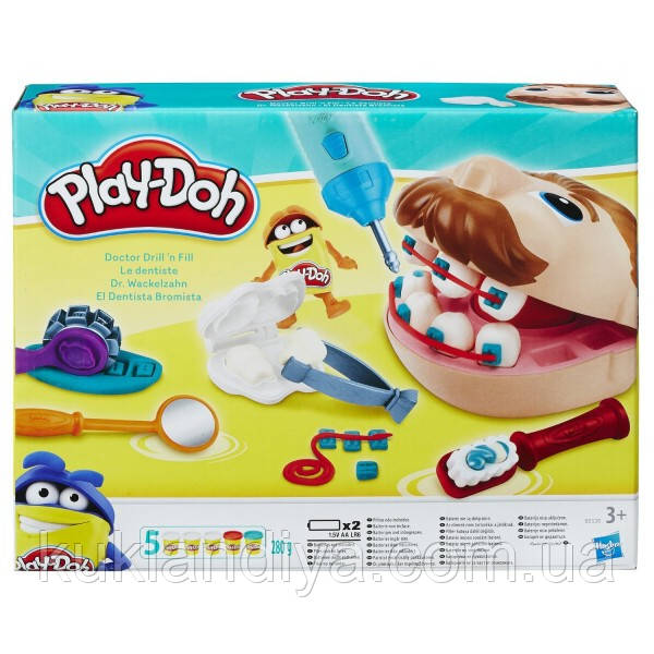 Play-Doh набор мистер Зубастик стоматолог Hasbro - фото 1 - id-p95841478