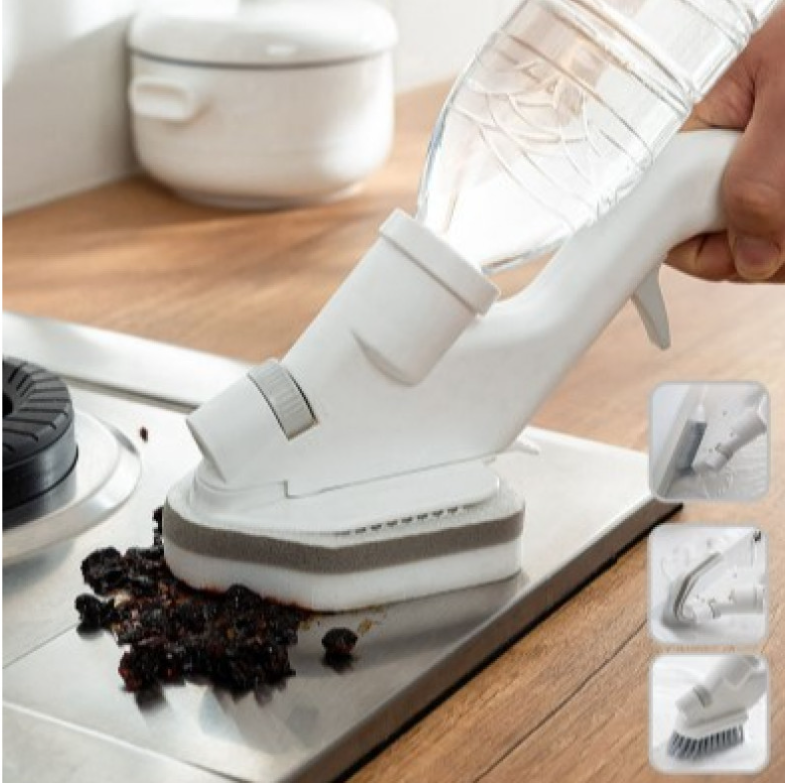 Щітка для збирання 4в1 з розпилювачем Water Spray Cleaning Kits 307 17