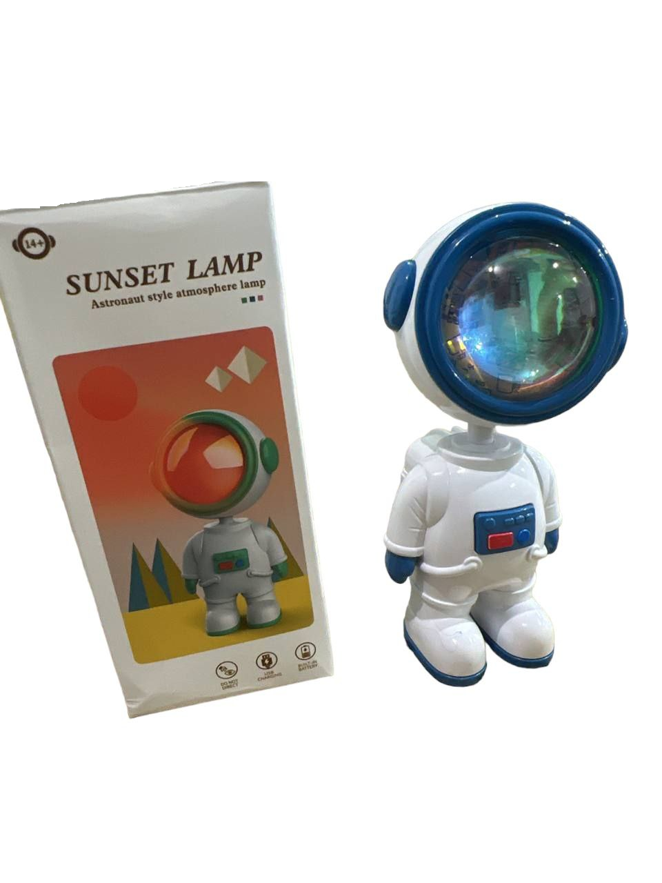 Дитячий світильник Астронавт, космонавт SUNSET LAMP Astronaut
