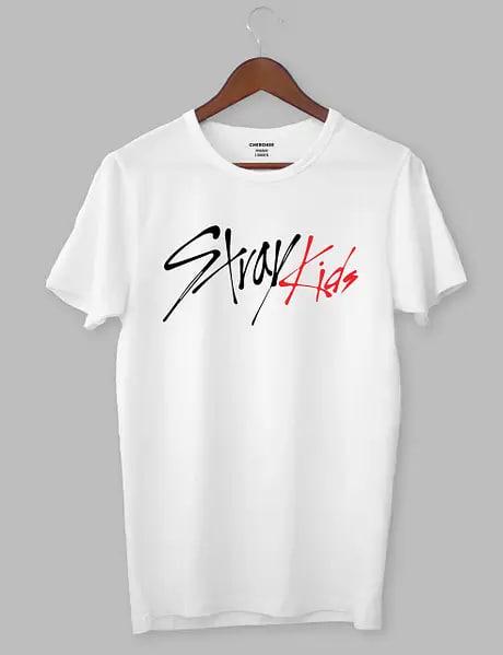 Жіноча футболка оверсайз з принтом "Stray Kids"