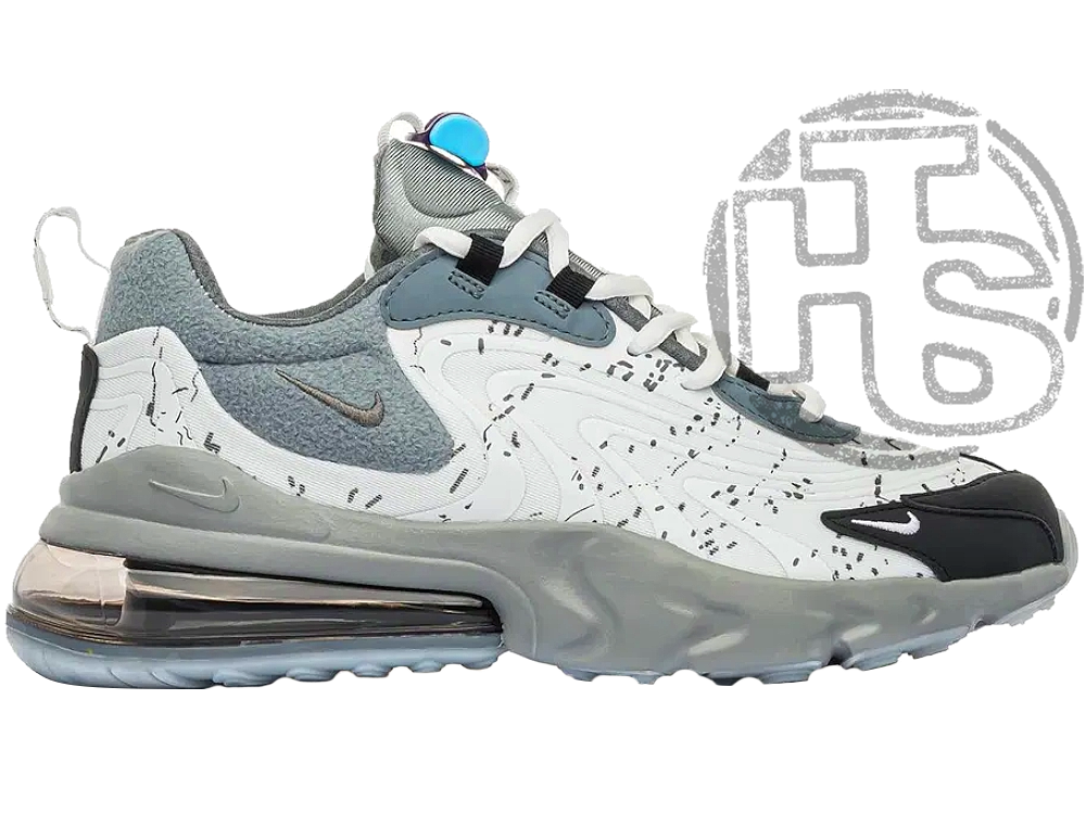 Чоловічі кросівки Nike Air Max 270 React x Travis Scott Grey ALL05583