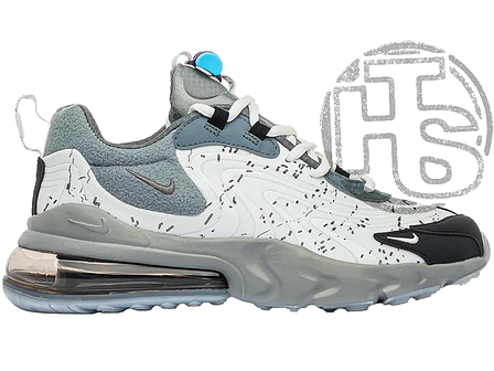 Чоловічі кросівки Nike Air Max 270 React x Travis Scott Grey ALL05583, фото 1