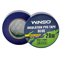 Стрічка ізоляційна ПВХ Winso д.20м, ш.19мм, т.130мк, синя