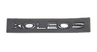 Эмблема надпись багажника Renault Koleos чёрная 32см*2,5см