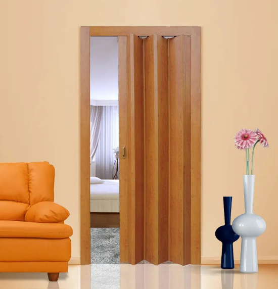 Двері-гармошка ПВХ Рустикальний Дуб 82х203х0.6 см.